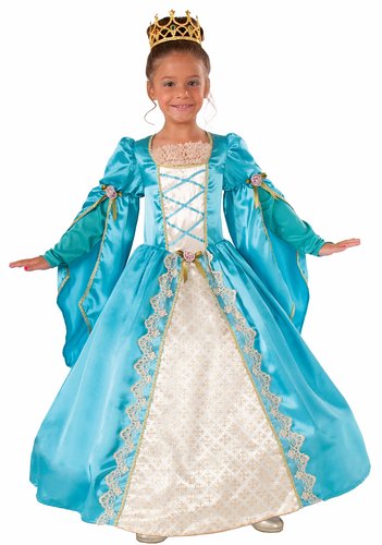 Blue Victorian Princess Costume