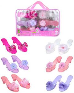 princess plastic heels