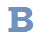 letter-b