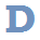 letter-d