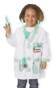 Melissa and Doug Doctor Role Play Costume Set: The Best Halloween Costumes for Girls for 2017 - see 10 of the most popular girls costumes for Halloween this year! Kids dress up, costumes kids, girls dress up costumes, Halloween costumes