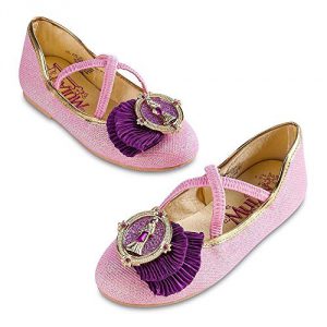 Princess Mulan Flats Dress Up Shoes - www.kidslovedressup.com