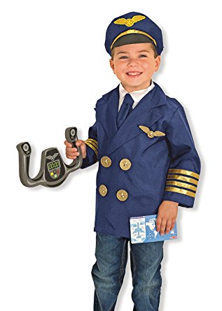 When I Grow Up, I Want To Be An Airplane Pilot! www.kidslovedressup.com