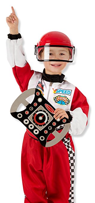 When I grow up, I want to be... a RACE CAR DRIVER! www.kidslovedressup.com