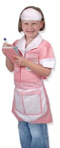 Girls Waitress Costume