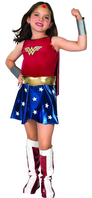 Wonder Woman Costume For Girls - www.kidslovedressup.com