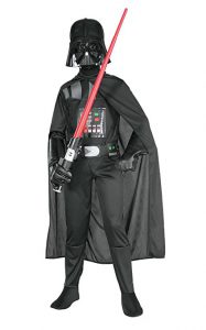 Darth Vader Costume - part of a review of the BEST Star Wars Dress Up for Boys at www.kidslovedressup.com