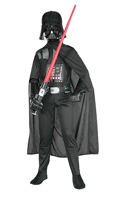 Darth Vader Costume - part of a review of the BEST Star Wars Dress Up for Boys at www.kidslovedressup.com