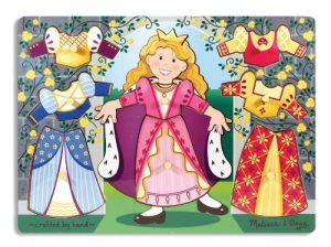 Melissa & Doug Princess Dress Up Chunky Puzzle Review - Kidslovedressup.com