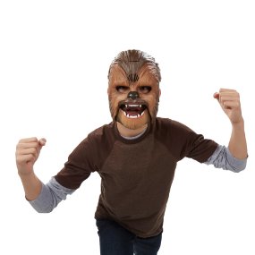 Star Wars Chewbacca Mask - Star Wars Dress Up For Boys - The Ultimate Costume Collection for the young Star Wars lover in your life! Check out the huge variety of kid sized Star Wars Costumes at www.kidslovedressup.com!