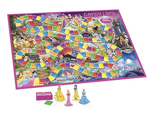Candy Land, Princess Edition: Great gifts for 4 year old girls!