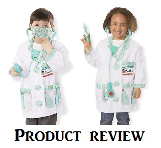 Product Review by an actual customer - the Melissa and Doug Doctor Role Play Costume Set
