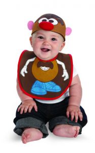 Mr. Potato Head Baby Hat and Bib!