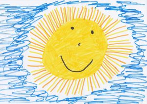 Brighten someone's day by drawing them a picture! Activities for 4 year olds - www.kidslovedressup.com