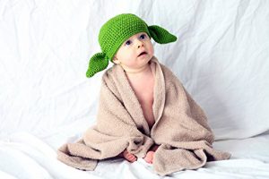 Crochet Star Wars Yoda Baby Costume Set, Baby Costume Photography Prop For  Newborn Hand Mad Photography Prop