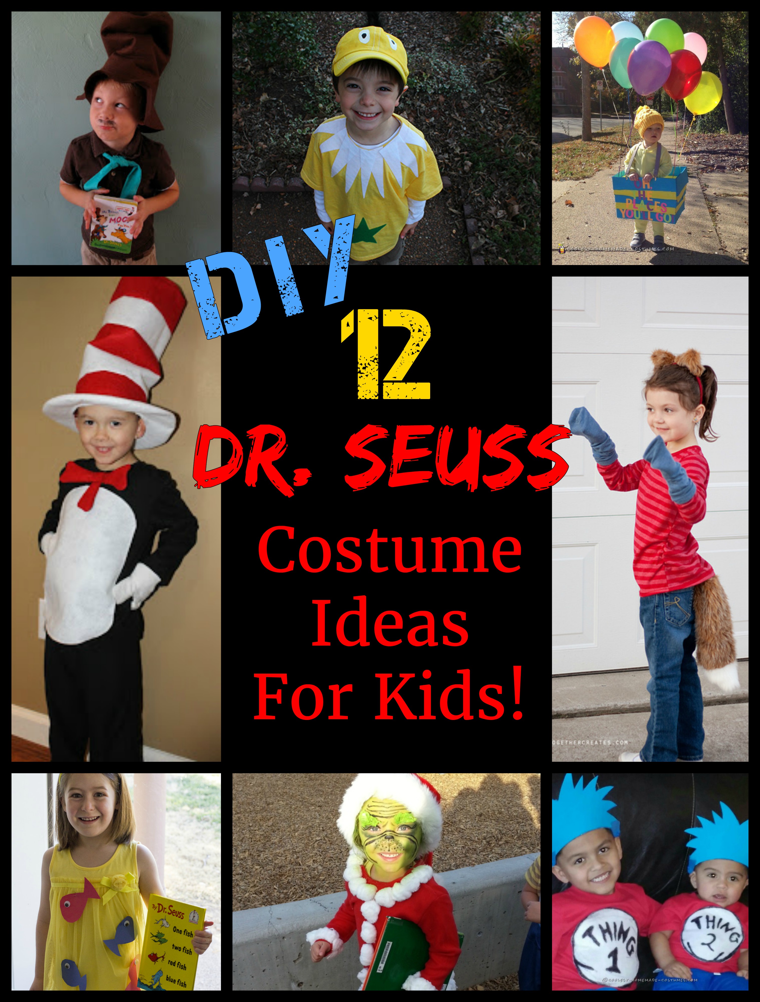 12 Awesome DIY Dr. Seuss Costume Ideas For Kids