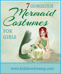 7 Gorgeous Mermaid Costumes For Girls - www.kidslovedressup.com