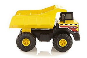 Big steel Tonka Trucks are great gifts for 2 year old boys!