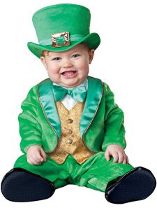 Leprechaun Costumes for Kids - The baby leprechaun costume is ADORABLE!! St. Patricks Day Costumes for Kids - www.kidslovedressup.com