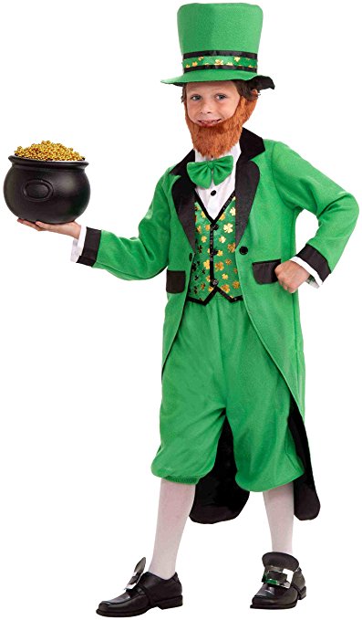 Full Leprechaun Costume For Child - St. Patrick's Day Costumes For Kids! www.kidslovedressup.com