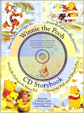 Gifts for 3 year old girls - Audio CD and Storybooks like this Winnie The Pooh set of 4 are much loved, especially for long trips in the car!