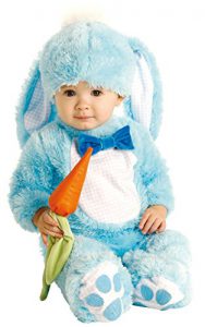 blue Easter bunny costume for baby boy
