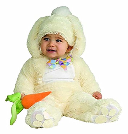 Vanilla colored Easter bunny costume for baby!