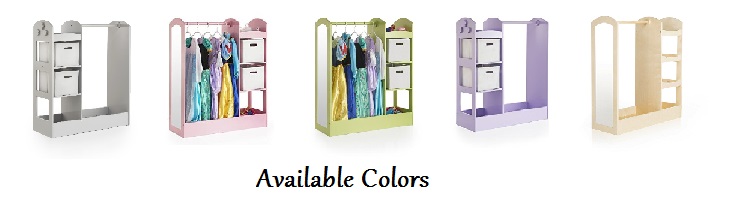 Guidecraft See And Store Dress Up Center - Available Colors