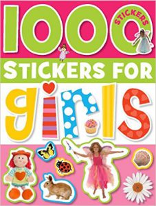 1000 Stickers For Girls - Sticker Activity Book - Best Toys For 3 Year Old Girls