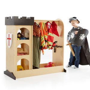 This unit is a great option for dress up storage! Guidecraft Castle Dramatic Play Unit - Product Review