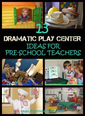 13 Preschool Dramatic Play Ideas that little ones will love! www.kidslovedressup.com