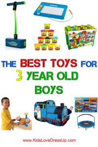 top gifts for 3 year old boys