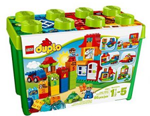 Lego Duplo! It's one of the best toys for 3 year old boys! Suggested by www.kidslovedressup.com.