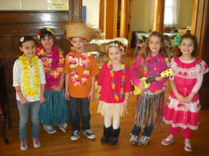 hawaiian dress up kids